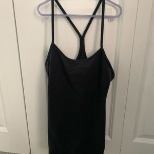Black lululemon tank top